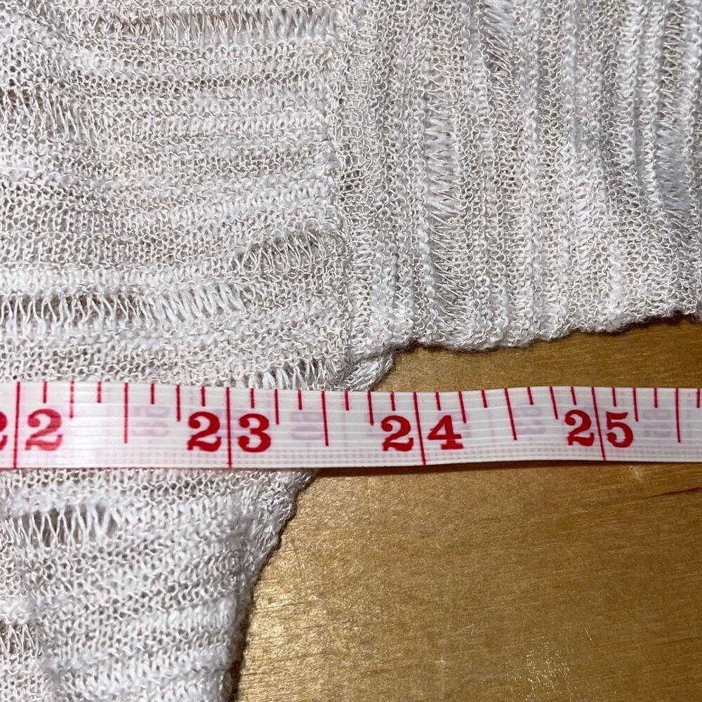 J. Jill PureJill Short Sleeve Scoop Neck Tunic Top Tan Wheat Medium NWT - Picture 7 of 8